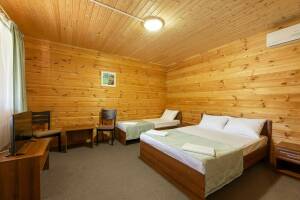 Изображение Изображение: Трёхместный из бруса #1 #2