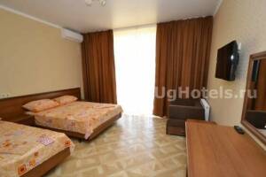 Изображение Изображение: Люкс 3-х местный однокомнатный с балконом #1 #2