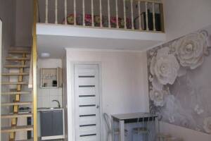 Изображение Изображение: Двухуровневая студия с кухней и балкон на 2−4ч 2эт #1 #5