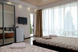 Изображение Изображение: 2-х местный «Стандарт» вид на море (две кровати) #1 #2