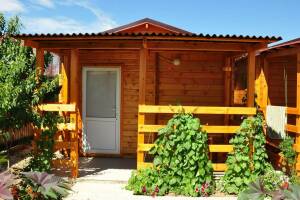 Изображение Изображение: 3-х местный деревянный коттедж #1 #3