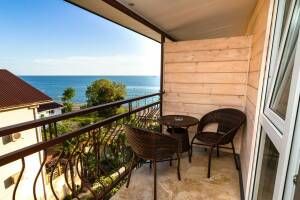 Изображение Изображение: Трехместный «Полулюкс» с балконом вид на море #1 #5