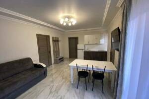 Изображение Изображение: Однокомнатный номер с большой кухней-гостиной № 9 #1 #4