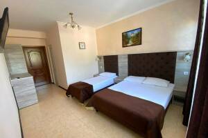 Изображение Изображение: 3-х местный номер с балконом видом на горы #1 #5