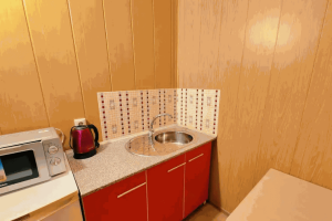 Изображение Изображение: Однокомнатные апартаменты с мини-кухней #1 #9