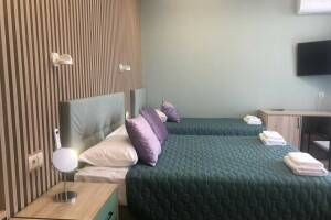 Изображение Изображение: Трёхместный номер с балконом вид на море и горы #1 #1