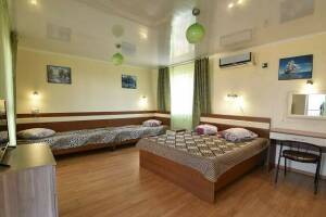 Изображение Изображение: Четырехместный номер с видом на море #1 #4