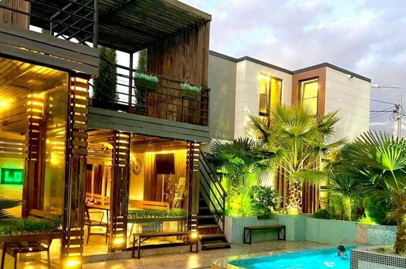 Изображение квартиры "Коттедж с бассейном и баней у моря" #1