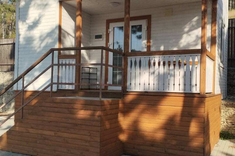 Изображение коттеджа "Деревянный домик у озера Абрау" #1