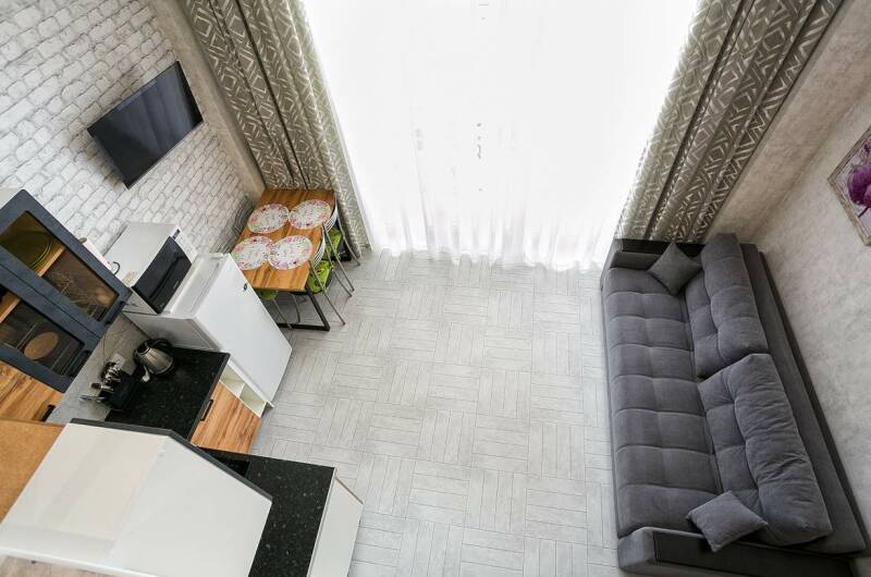 Изображение Изображение квартиры / апартамента "Двухуровневая студия с большим балконом" #9 #7